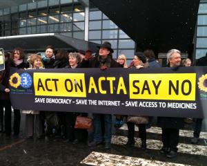 Les eurodéputés Verts se mobilisent contre Acta