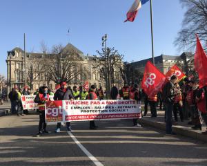 Manifestations de la CGT : entre 1300 et 1500 personnes mobilisées à Strasbourg